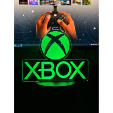 Світильник настільний RGB 3D + пульт (Xbox) Lux