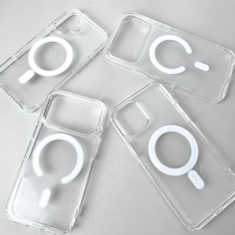 Чохол із магнітом MagSafe Clear Case для iPhone 16 Pro Max