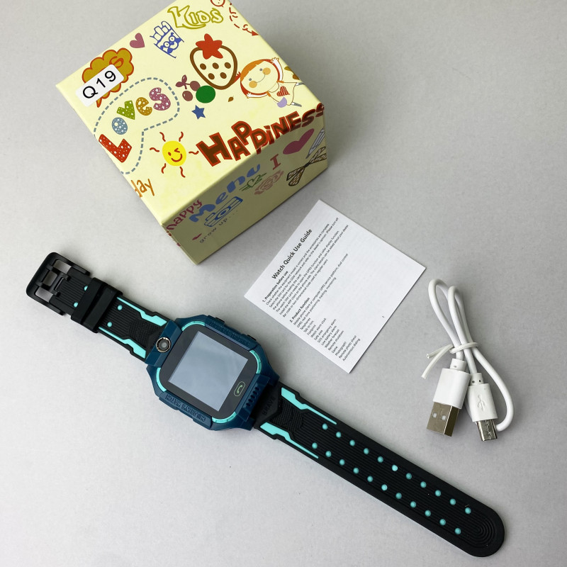 Дитячий годинник Smart Watch Q19 (Рожевий)