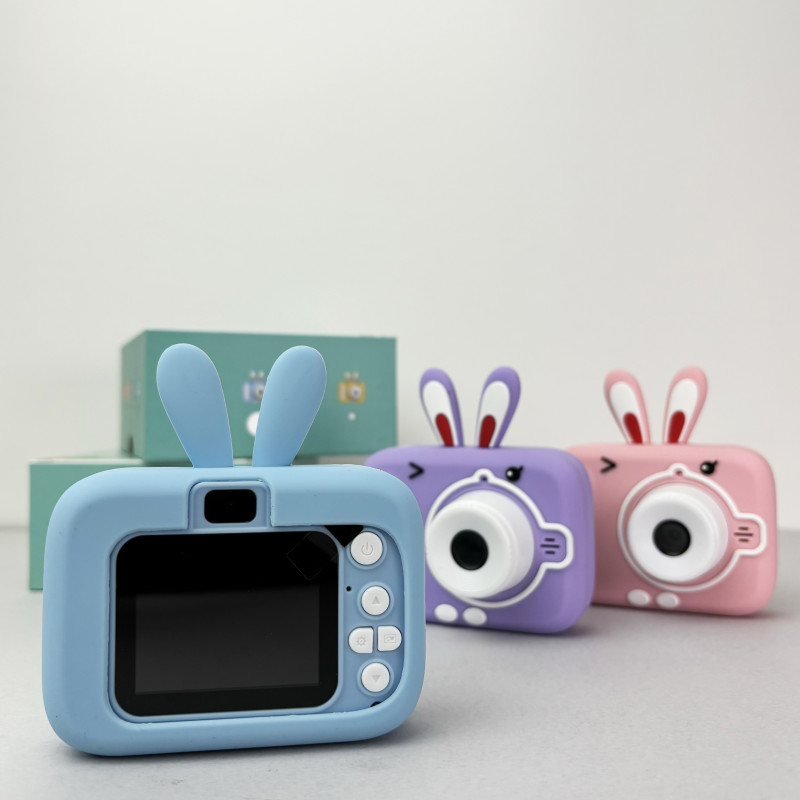 Дитячий фотоапарат X900 Rabbit (Блакитний)