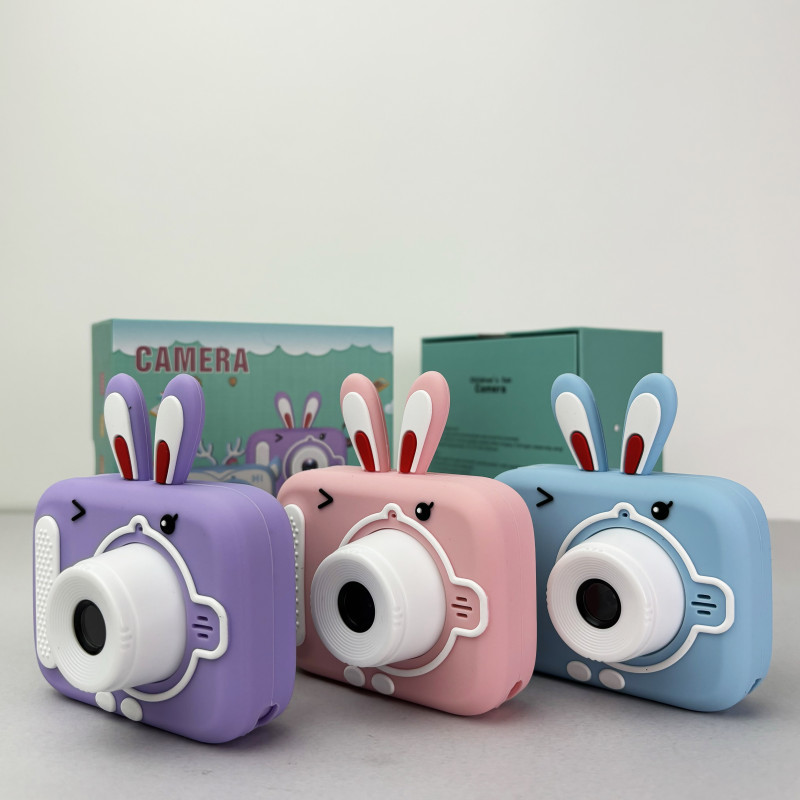 Дитячий фотоапарат X900 Rabbit (Рожевий)