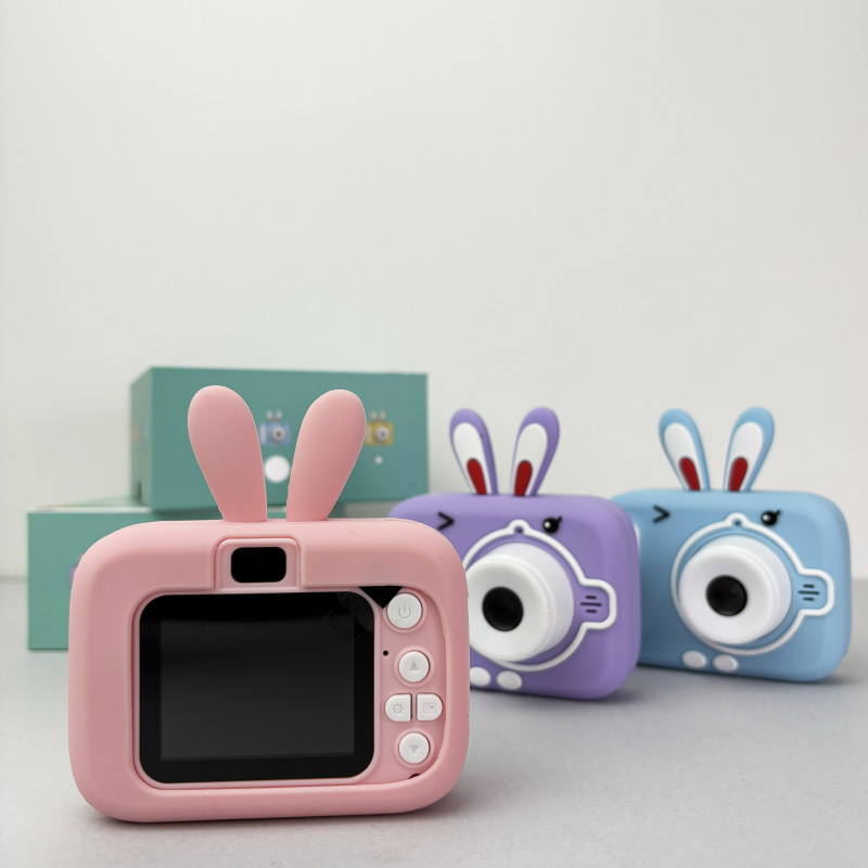 Дитячий фотоапарат X900 Rabbit (Рожевий)