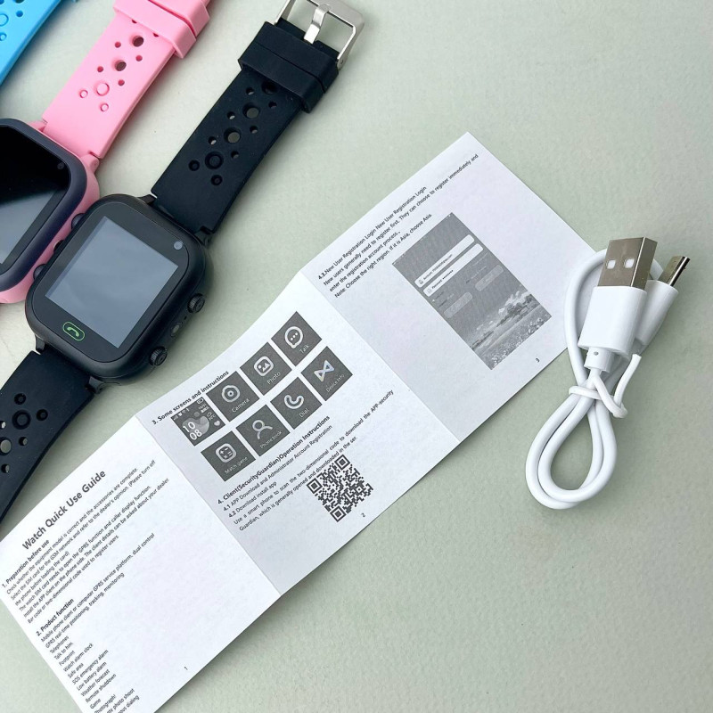 Дитячий годинник Smart Q15 (Рожевий)