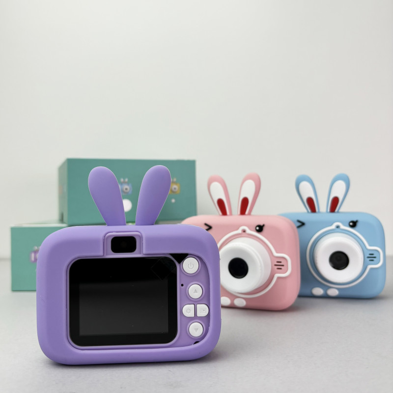 Детский фотоаппарат X900 Rabbit (Фиолетовый) 