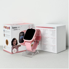 Дитячий годинник Smart Hoco Y106 4G (Рожевий)