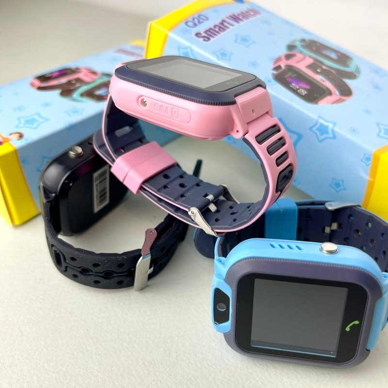Дитячий годинник Smart Q20 (Чорний)