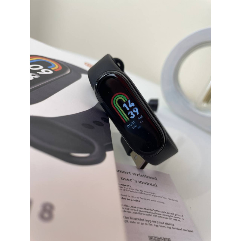 Фітнес трекер Smart Band М8 (Чорний)