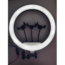 Кільцева LED лампа 36 см 14" 220V 192 Lights RGB