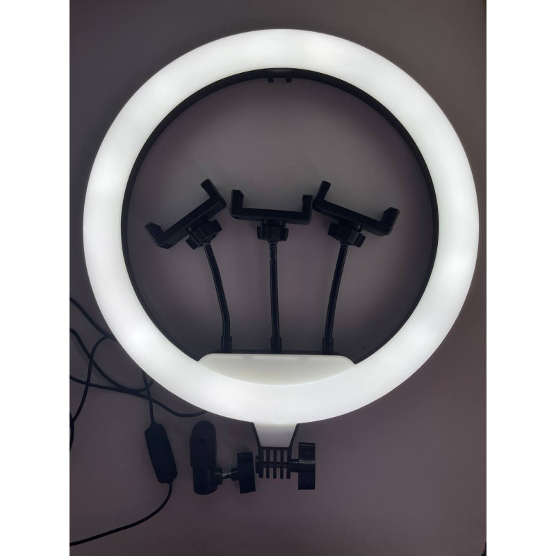 Кільцева LED лампа 36 см 14" 220V 192 Lights RGB