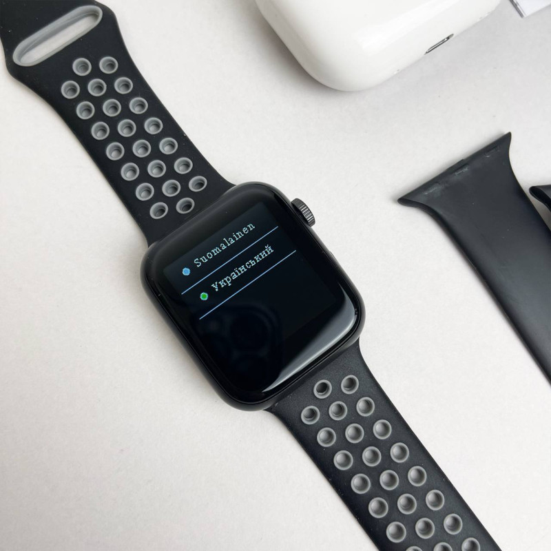 Комплект Basic T55 - Air Pro 2 / Smart Watch / 2 ремінці (Чорний)