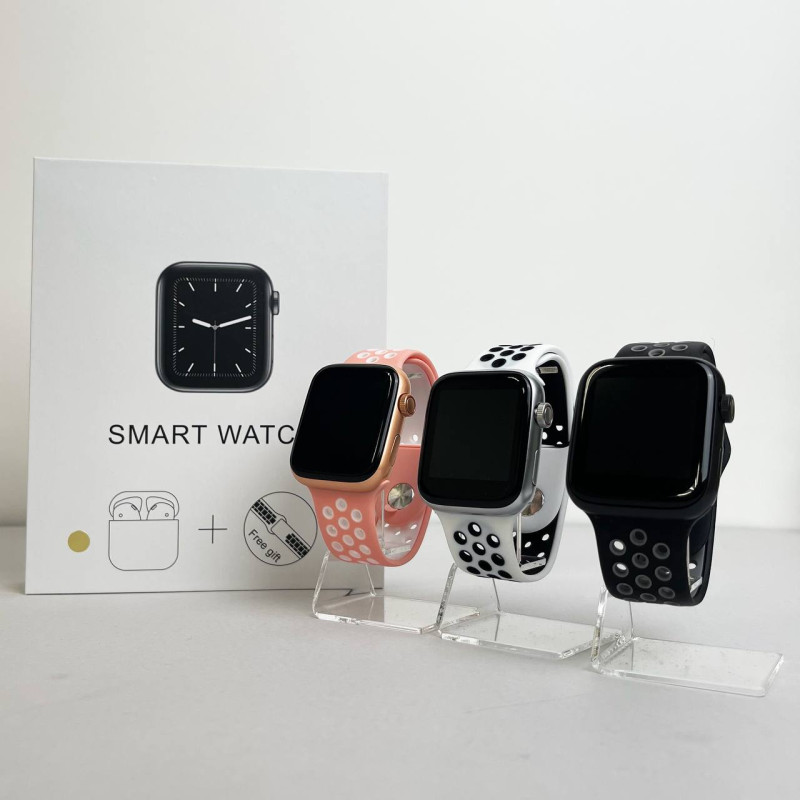 Комплект Basic T55 - Air Pro 2 / Smart Watch / 2 ремінці (Чорний)