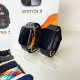 Комплект i60 - Watch Ultra 2 / Smart Watch 9 / Air Pro 2 / 7 ремінців / 2 захисних чохла (Чорний)