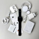 Комплект Ultrа Pro 6в1 - Watch Ultra 8 / Air Pro 2 / Battary Pack / MagSafe / 20W Type-С / Кабель 3х / Ремінець (Чорний) UA