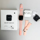 Комплект Basic T55 - Air Pro 2 / Smart Watch / 2 ремінці (Рожевий)