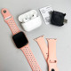 Комплект Basic T55 - Air Pro 2 / Smart Watch / 2 ремінці (Рожевий)
