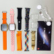 Комплект i50 - Watch Ultra 2 / Smart Watch 9 / 7 ремінців / 2 захисних чохла (Помаранчевий)