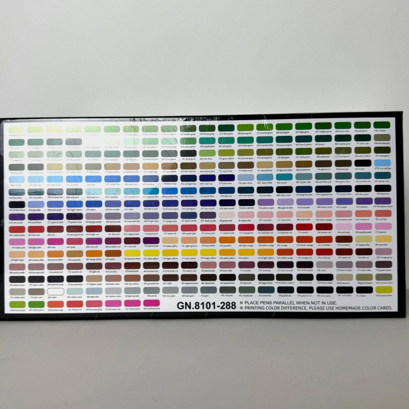 Акрилові маркери GuangNa Brush GN-8101 з м’яким пензликом 288 шт.