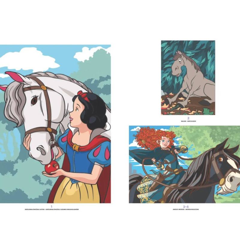 Розмальовка Disney (Konie) Польща