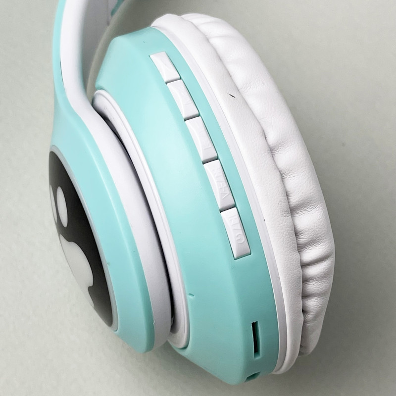 Бездротові навушники Cat Ear RGB STN-28 (М'ятний)