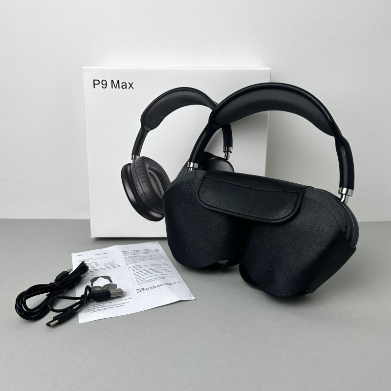 Бездротові навушники P9 Max (Чорний)