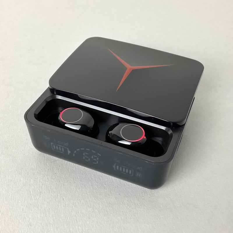 Бездротові навушники M90 Pro series, Gaming EarBuds, Smart Case (Чорний)