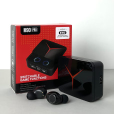 Бездротові навушники M90 Pro series, Gaming EarBuds, Smart Case (Чорний)