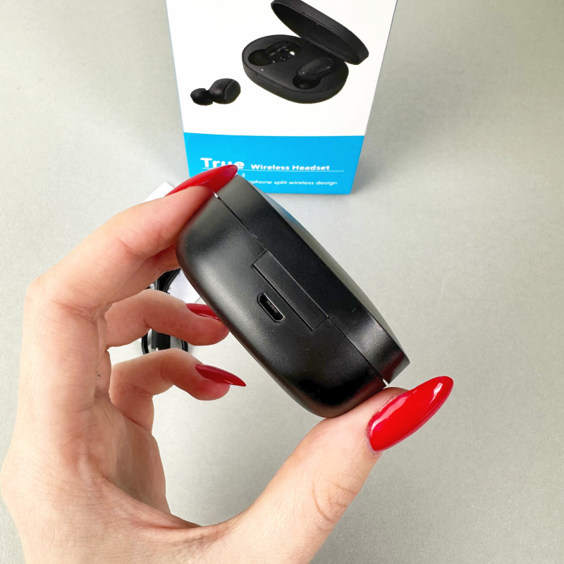 Бездротові навушники A6S series, EarBuds (Чорний)