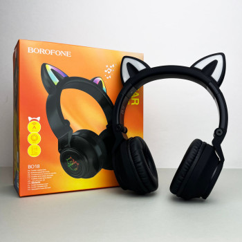 Беспроводные наушники Cat Ear Borofone BO18 (Черный)