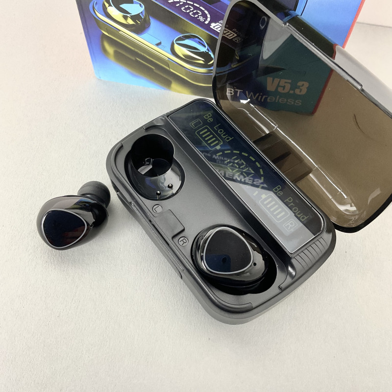 Бездротові навушники M10 series, Digital Indicator, Smart Case (Чорний)