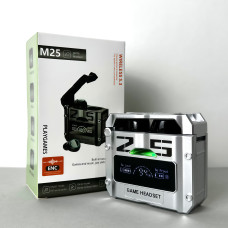 Бездротові навушники M25 series, Gaming EarBuds , Smart Case (Чорний)