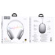 Бездротові навушники Hoco Pro Max W65 Plus ANC (Білий)