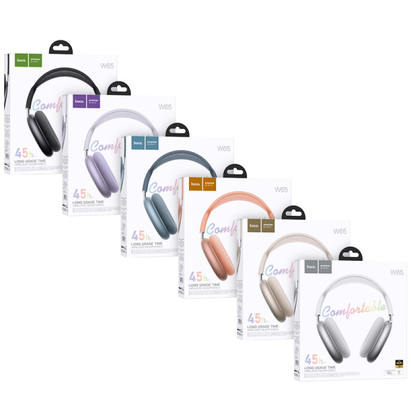 Бездротові навушники Hoco Pro Max W65 (Чорний)