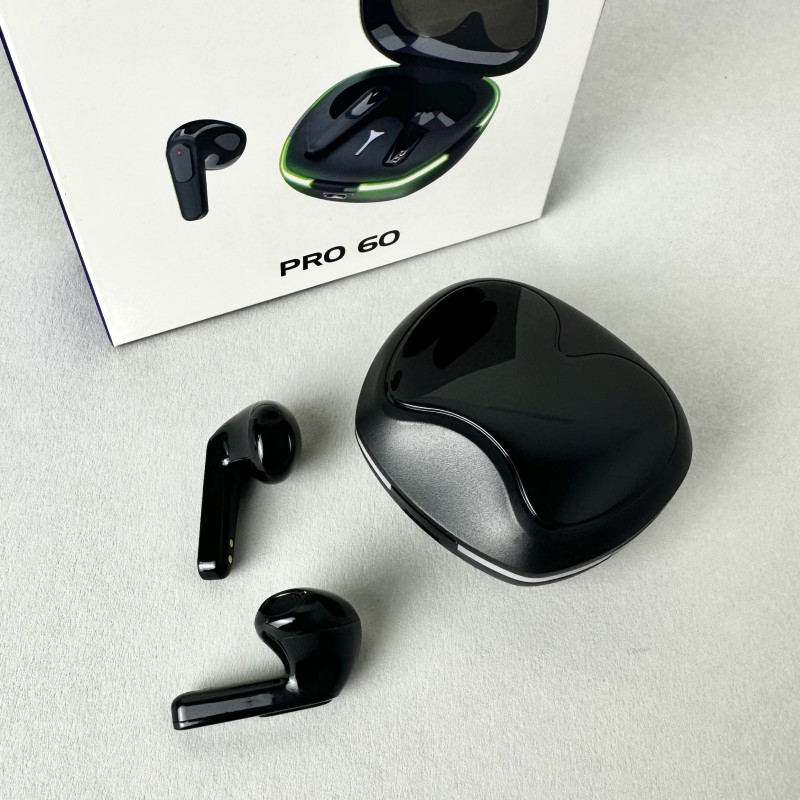 Бездротові навушники Pro 60 series, EarBuds (Чорний)
