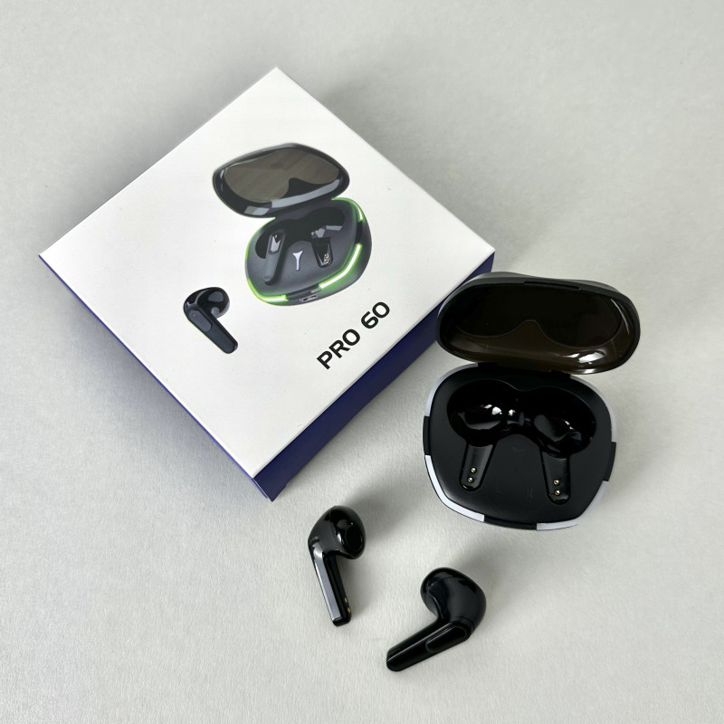 Бездротові навушники Pro 60 series, EarBuds (Чорний)