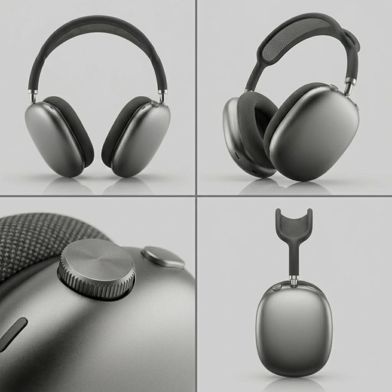 Бездротові навушники Hoco Pro Max W65 Plus ANC (Чорний)