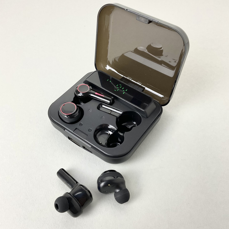Бездротові навушники M21 Headphones 4 (Чорний) Led