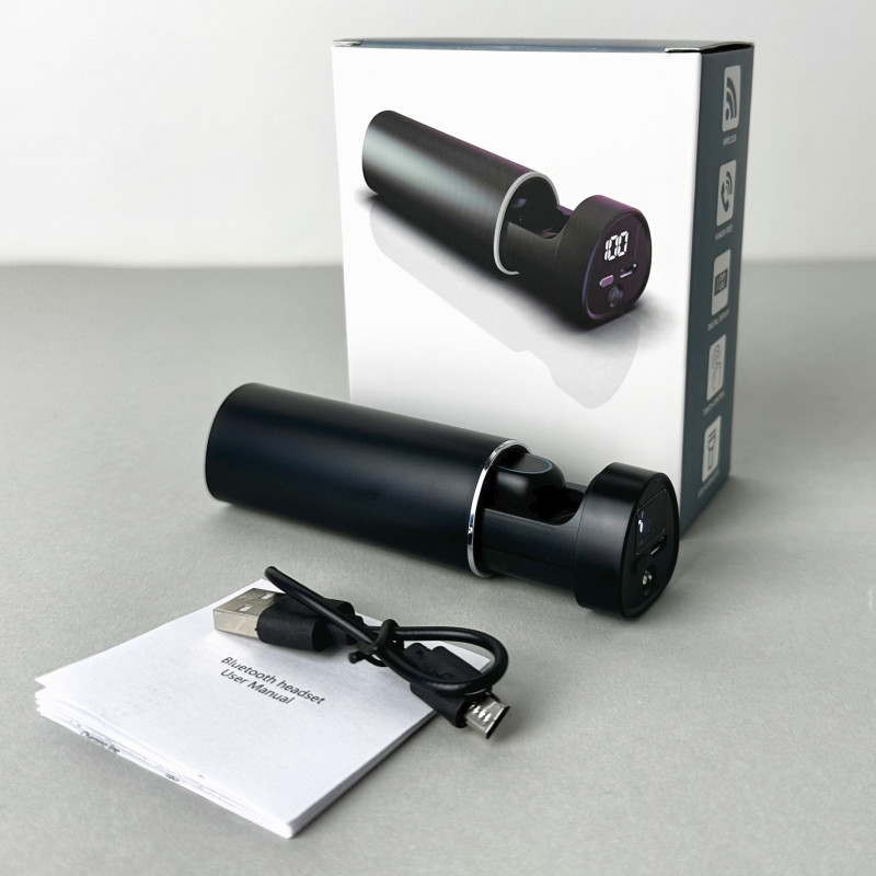 Бездротові навушники N21 series, EarBuds, Smart Case (Чорний)
