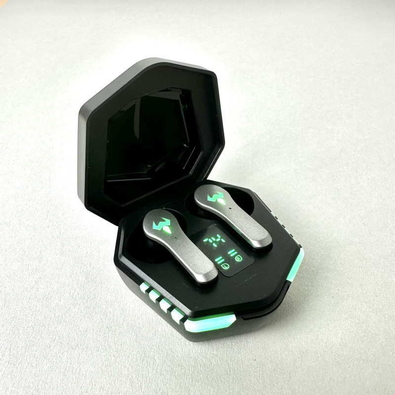 Бездротові навушники N35 series, Gaming EarBuds, Smart Case (Чорний)
