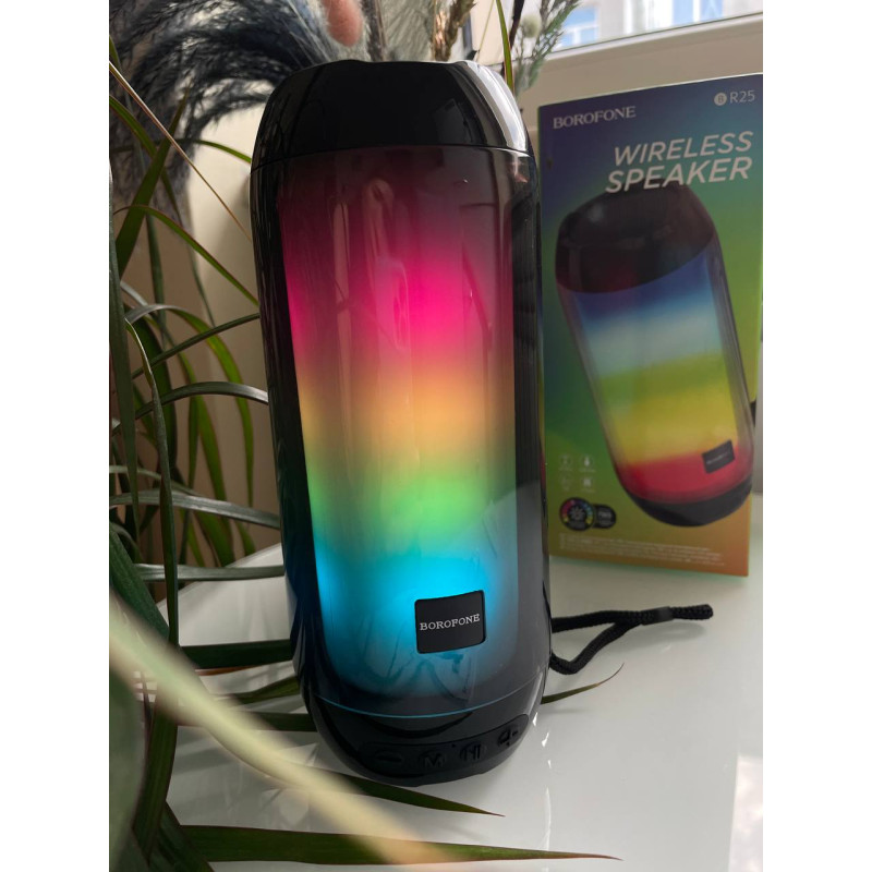 Бездротова колонка Borofone Light BR25 (Чорний)