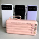 Power Bank Intelligent Fast з кабелем USB+Micro+Type-C+Lightning (30000mAh) Чорний