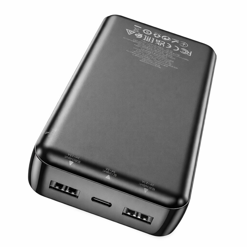 Power Bank Hoco J100A 2USB+Type-C (20000mAh) Чорний