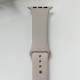 Силіконовий ремінець для розумного годинника Smart Watch 38/40 (Світло-сірий)