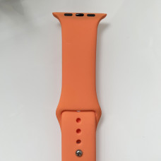Силіконовий ремінець для розумного годинника Smart Watch 38/40 (Помаранчевий)
