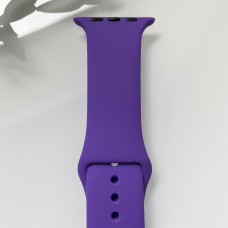 Силіконовий ремінець для розумного годинника Smart Watch 38/40 (Фіолетовий)