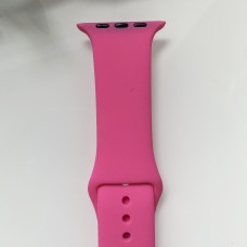 Силіконовий ремінець для розумного годинника Smart Watch 38/40 (Рожевий)