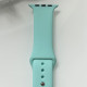 Силіконовий ремінець для розумного годинника Smart Watch 38/40 (Бірюзовий)