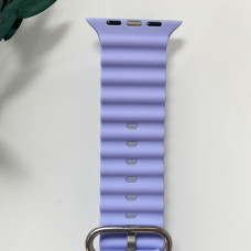Силіконовий ремінець для Smart Watch Ocean Band 42/44/45/49 (Ліловий)