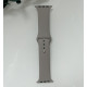 Силиконовый ремешок для умных часов Smart Watch 42/44 (Серый)