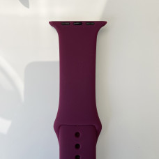 Силіконовий ремінець для розумного годинника Smart Watch 42/44 (Бордовий)