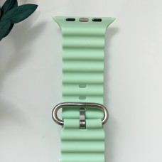 Силіконовий ремінець для Smart Watch Ocean Band 42/44/45/49 (Салатовий)
